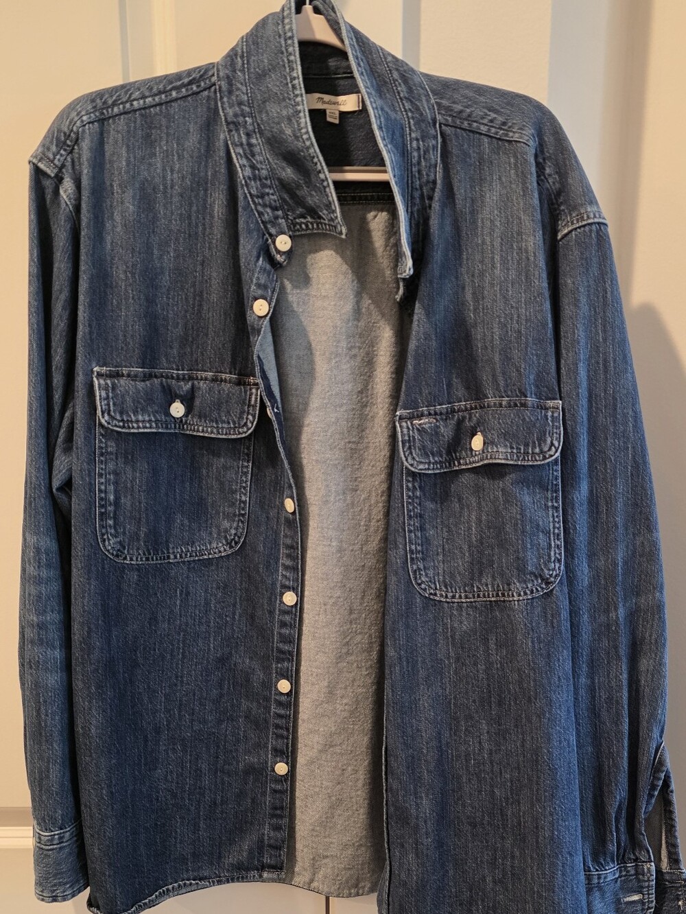 Madewell Oversized Denim Button Down
